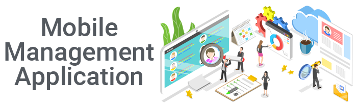 Mobile Management Application Banner